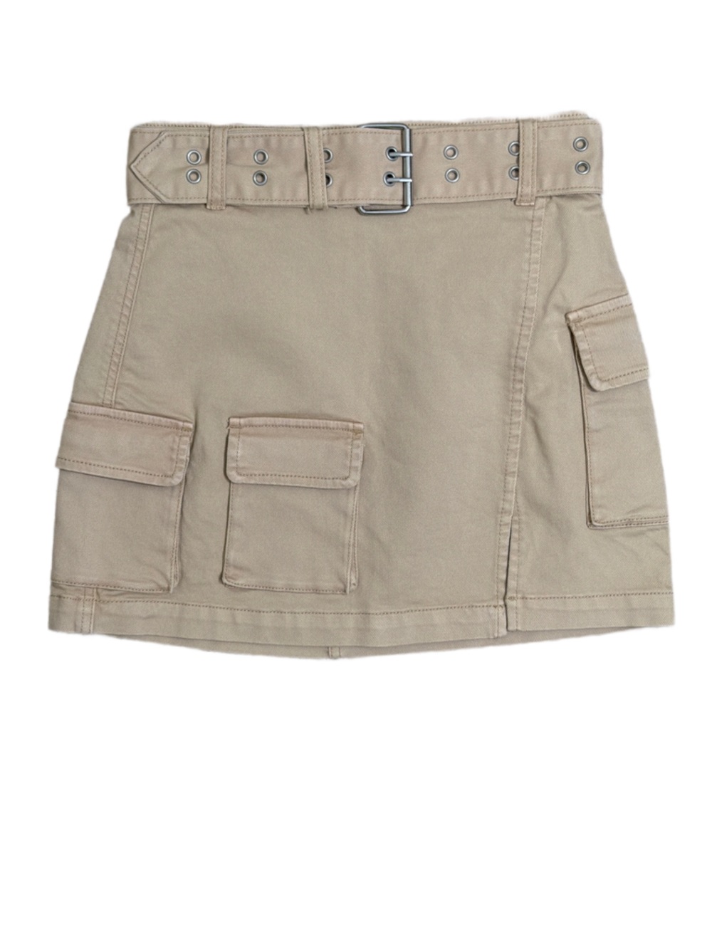 Juicy Couture Taupe Cargo Mini Skirt - Picture 13 of 15